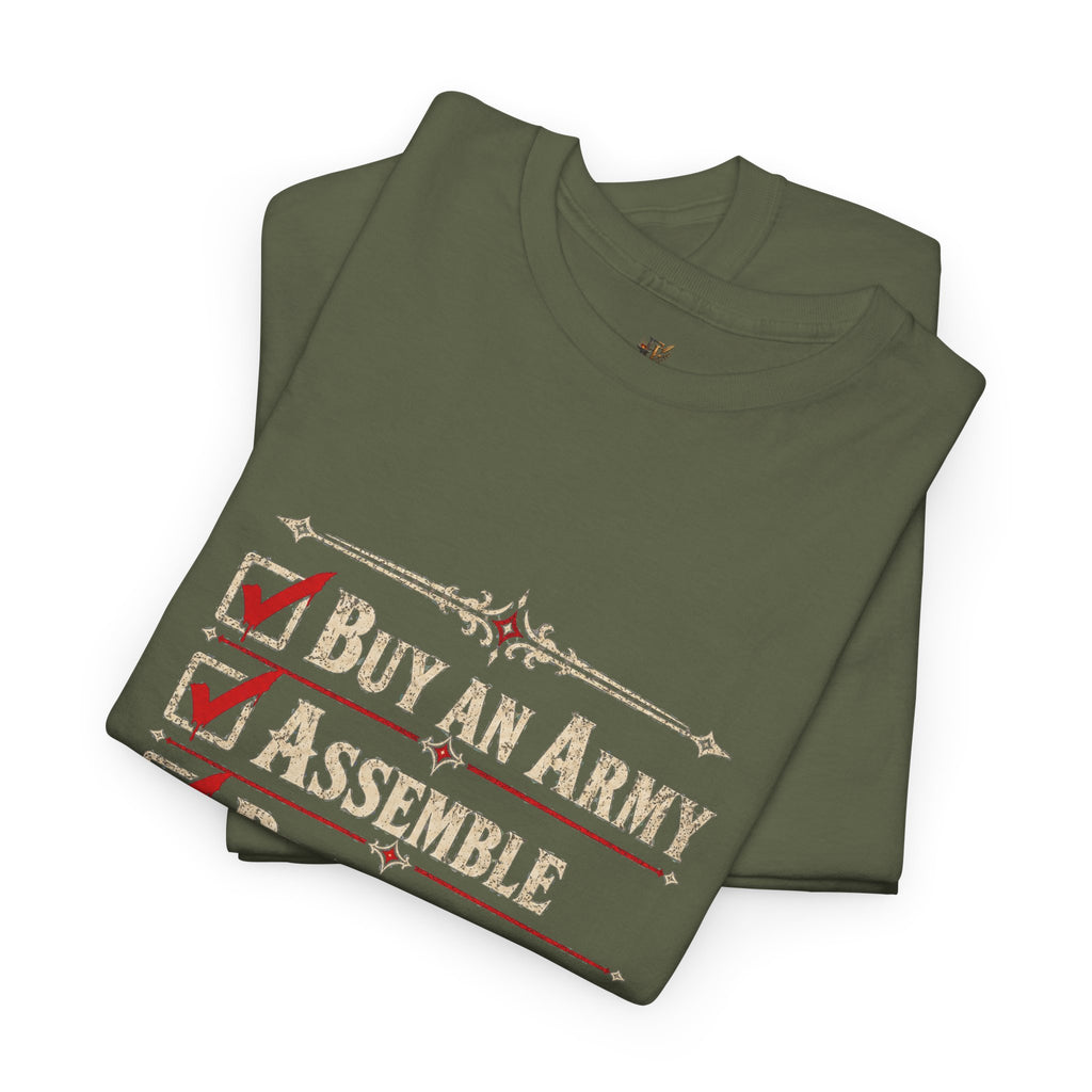 Buy Another Army Miniature Gaming Tee