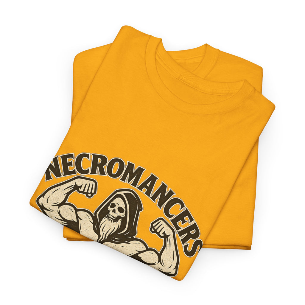 Necromancers: The Real Bodybuilding Champions T-Shirt | Funny RPG Tee