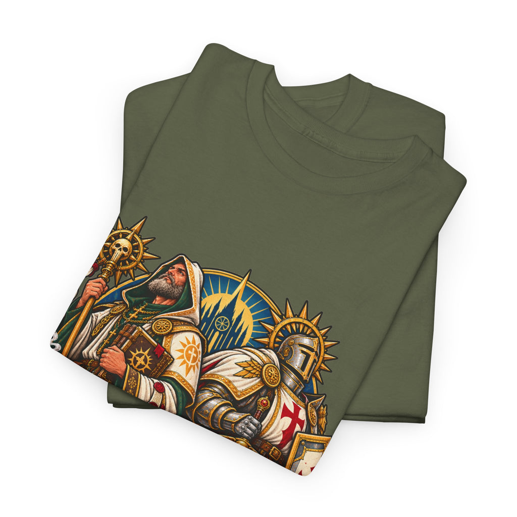 Clerics & Paladins RPG Tee | Same Boss, Different Departments