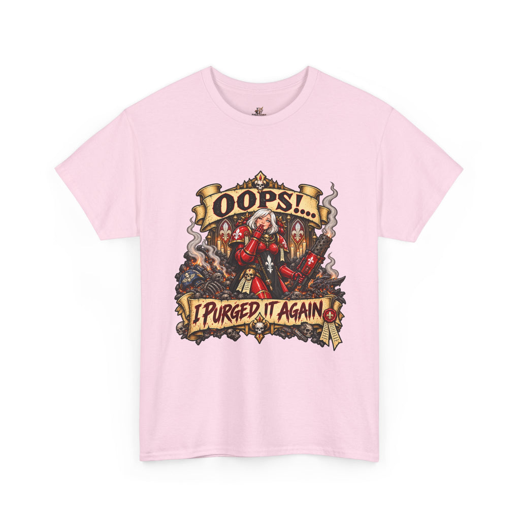 Oops… I Purged It Again Shirt – Sisters of Battle Pop Parody Tee