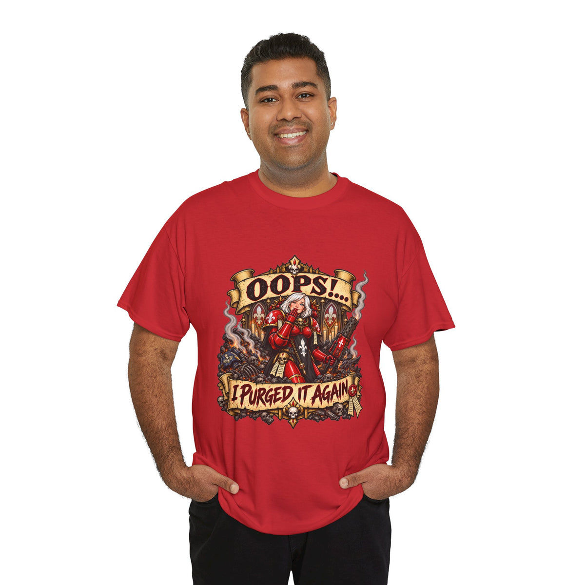 Oops… I Purged It Again Shirt – Sisters of Battle Pop Parody Tee