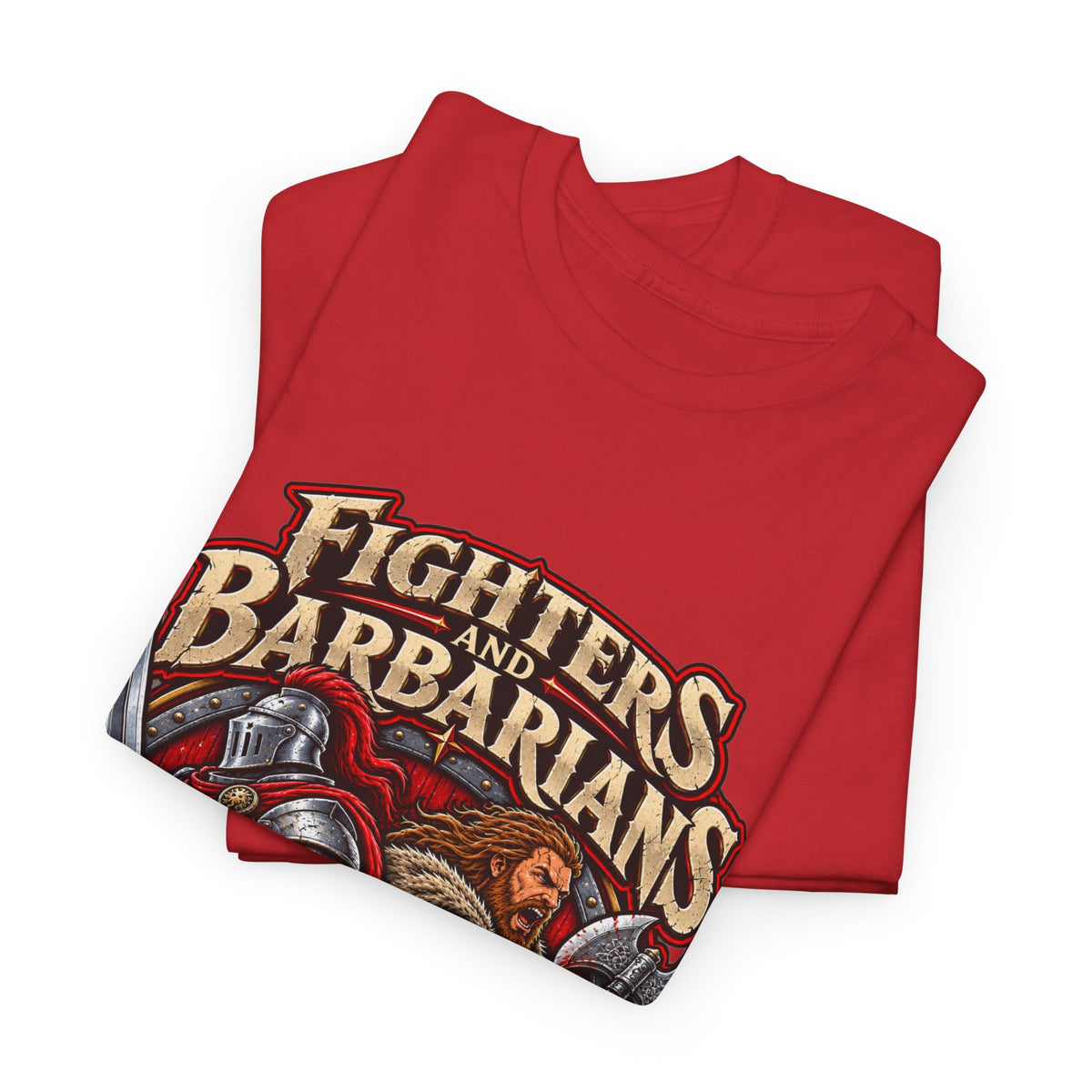 Fighters & Barbarians RPG Tee | The Difference Is Anger Management