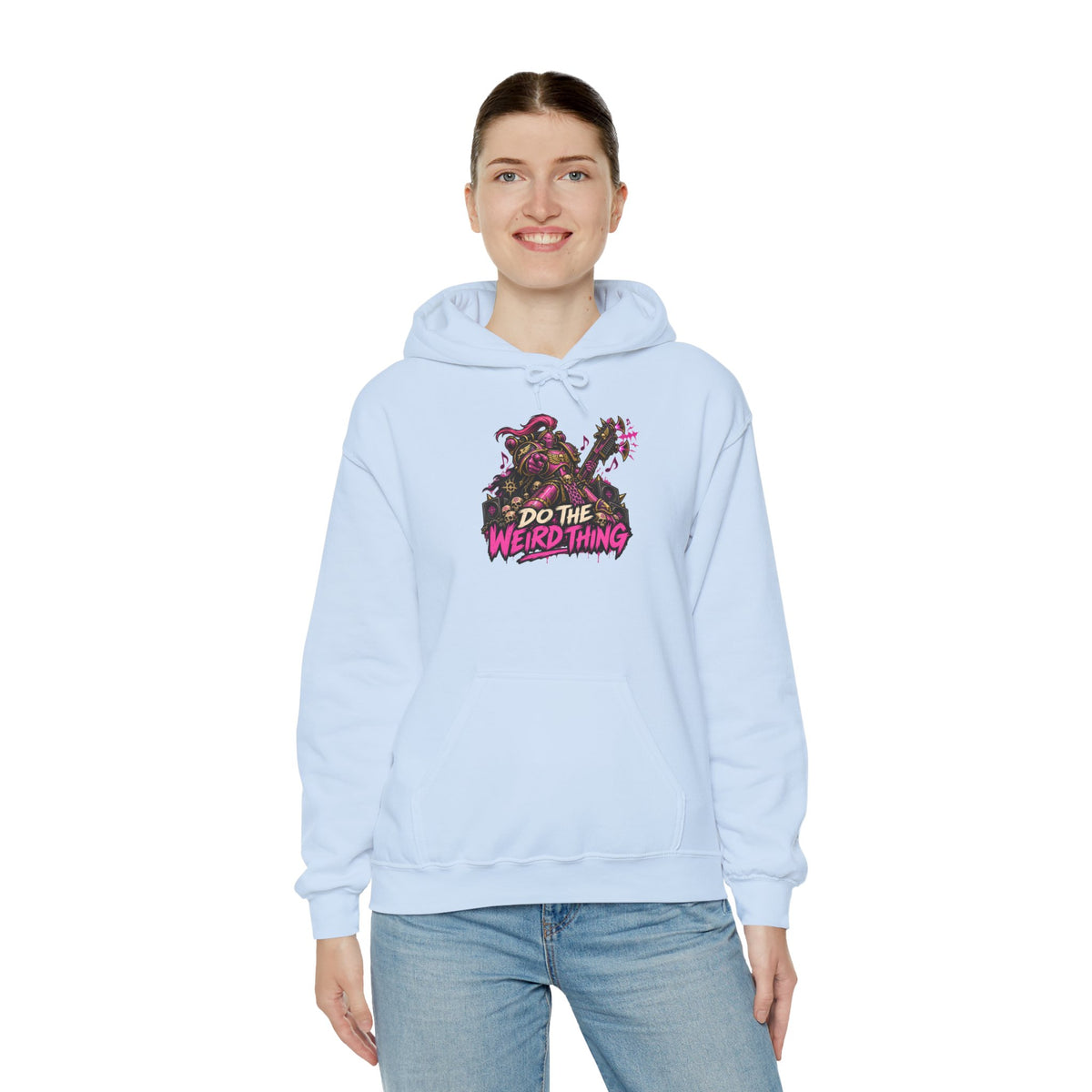Do the Weird Thing Hoodie |Grimdark Warhammer Inspired Emperor’s Children Grimdark Graphic Pullover