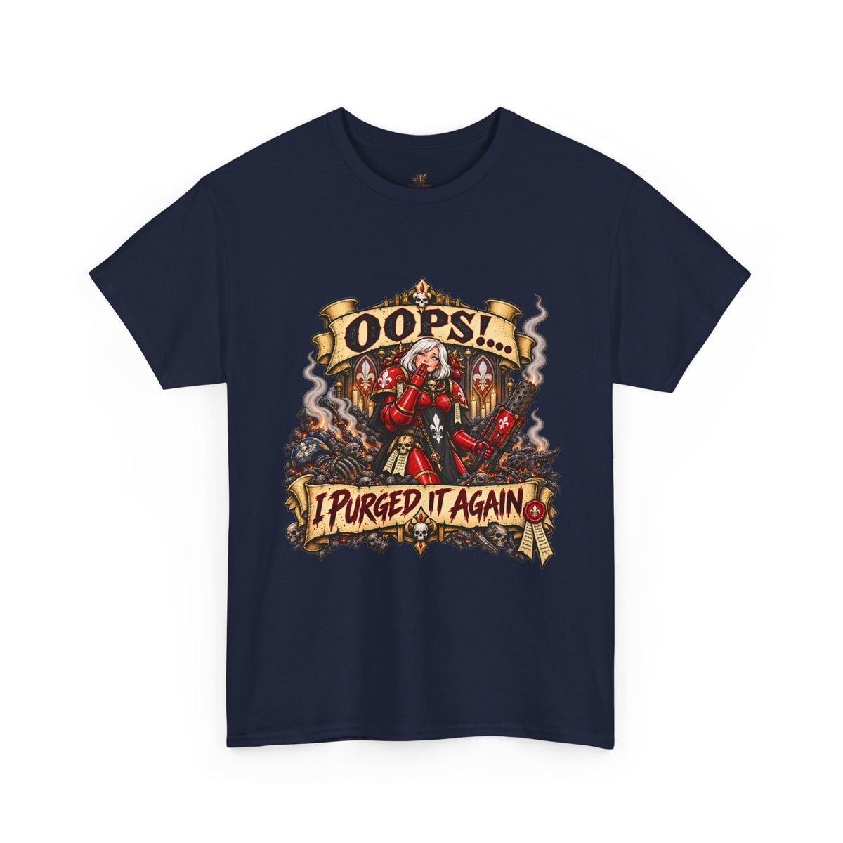 Oops… I Purged It Again Shirt – Sisters of Battle Pop Parody Tee