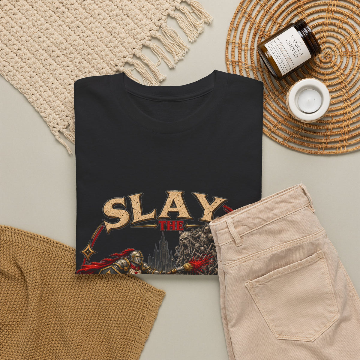 Slay the Grey Miniature Painting T-Shirt | Fantasy Hobbyist Tee
