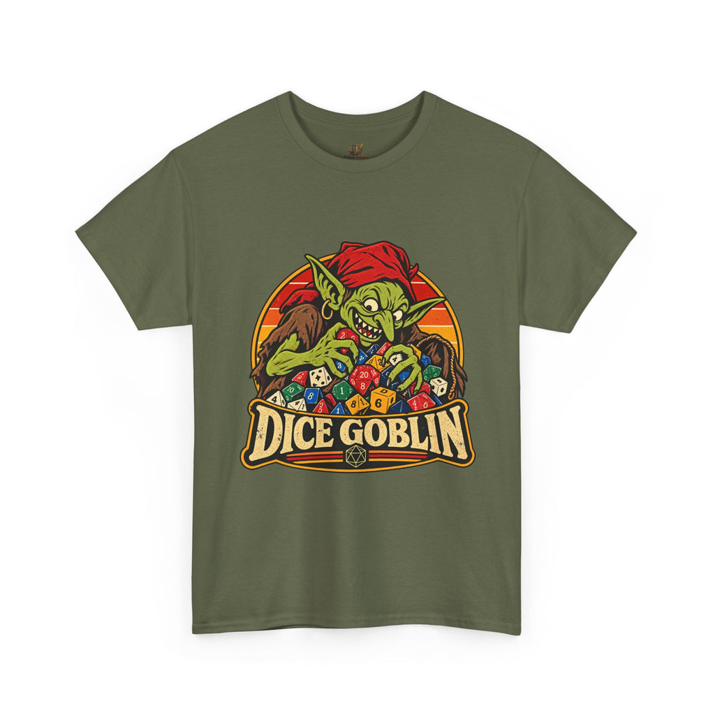 Dice Goblin Shirt – Funny Dice Hoarder & Tabletop RPG Tee