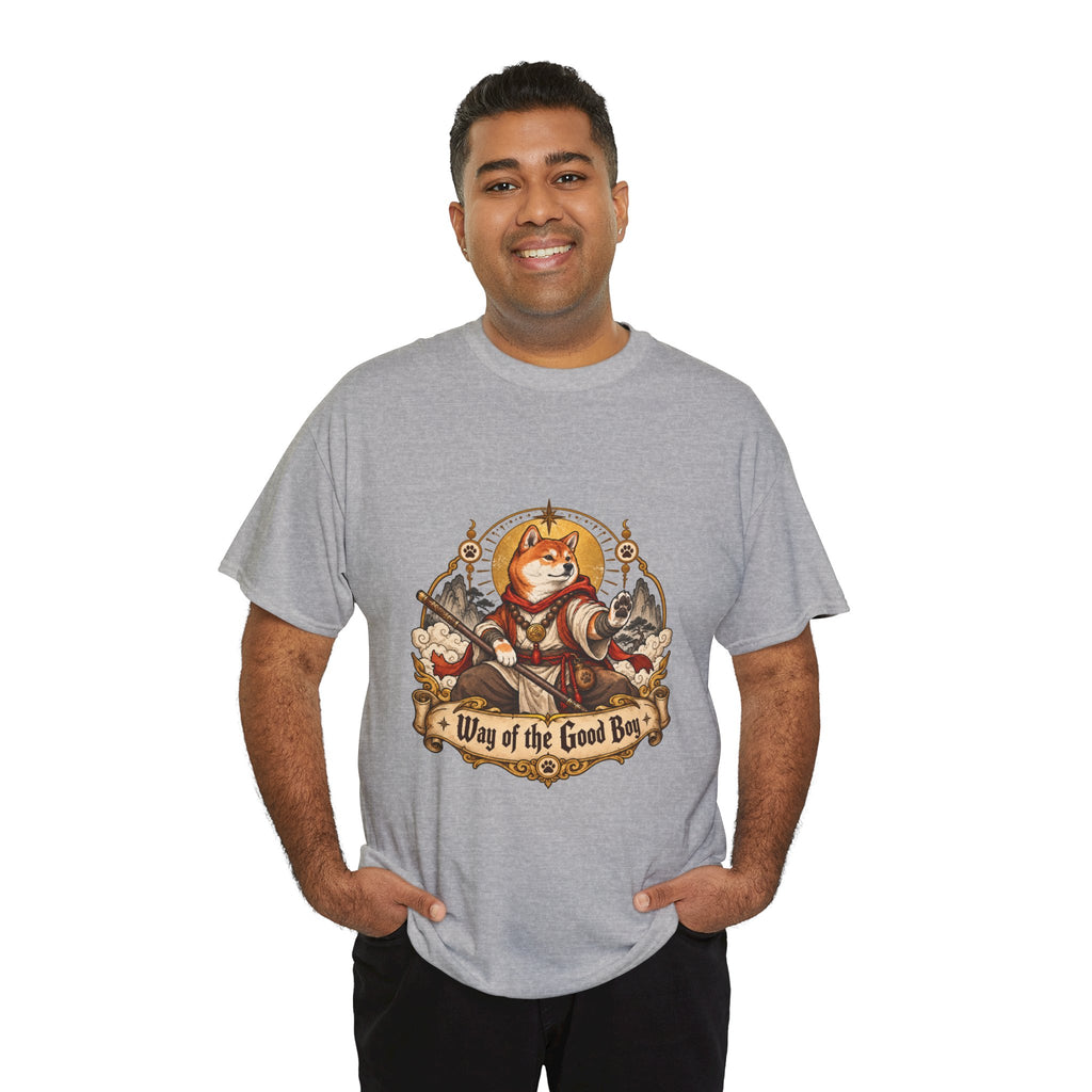 Way of the Good Boy – Dungeons and Dragons Dog Monk Unisex Graphic Tee