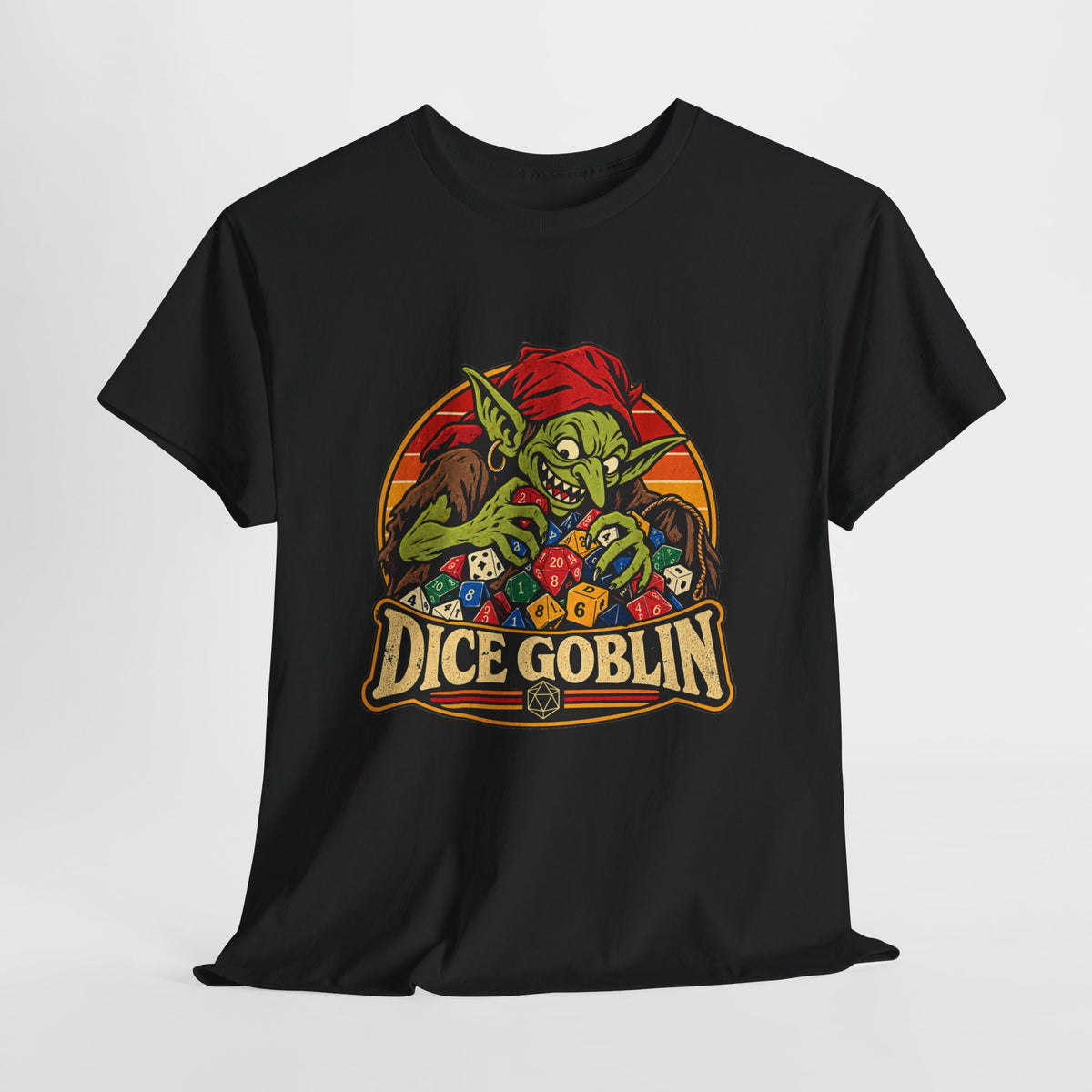Dice Goblin Shirt – Funny Dice Hoarder & Tabletop RPG Tee