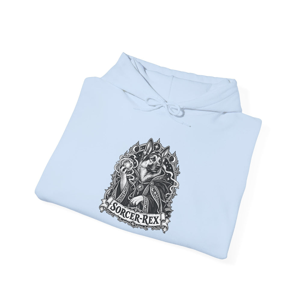 Sorcer-Rex Dog Hoodie – Sorcerer Fantasy RPG Pullover