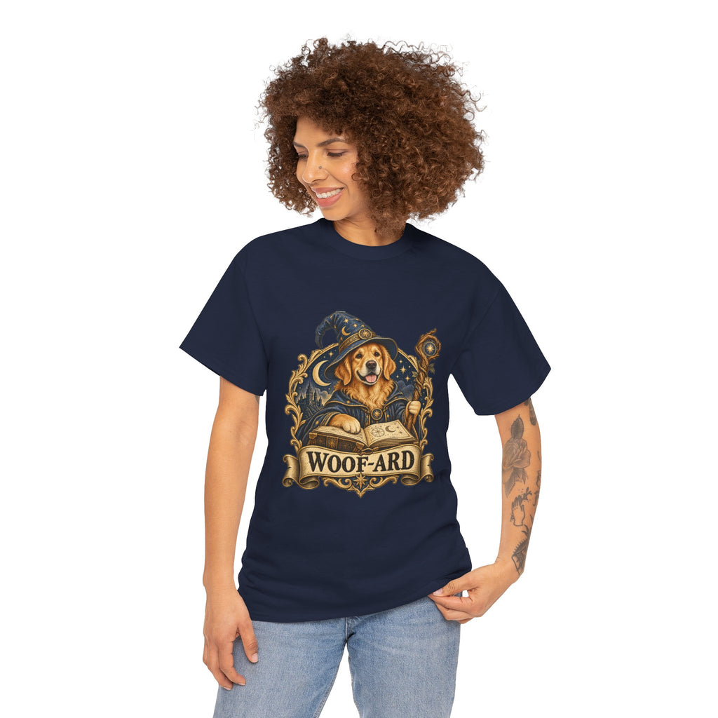Woof-ard Dog Wizard Shirt – Funny Fantasy Tabletop RPG Tee