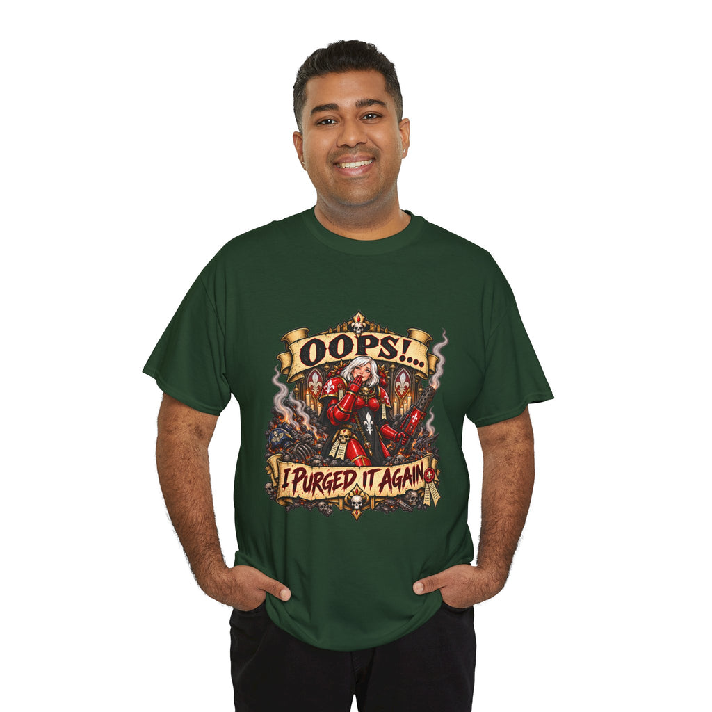 Oops… I Purged It Again Shirt – Sisters of Battle Pop Parody Tee