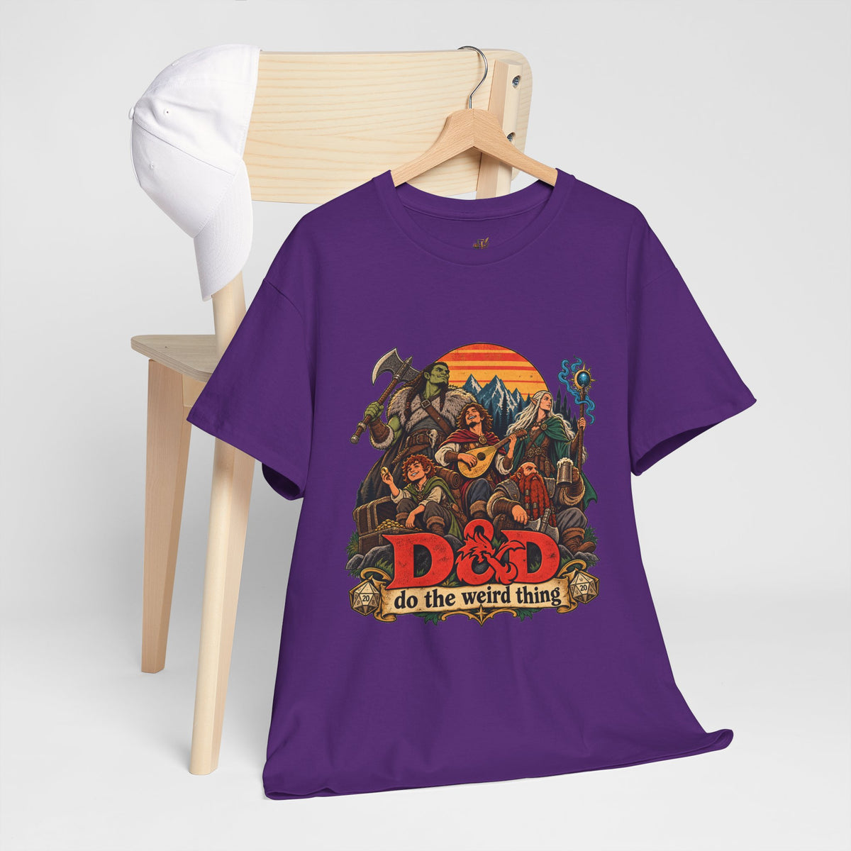Do the Weird Thing T-Shirt – Funny Tabletop RPG Gamer Tee | Fantasy Roleplaying Shirt