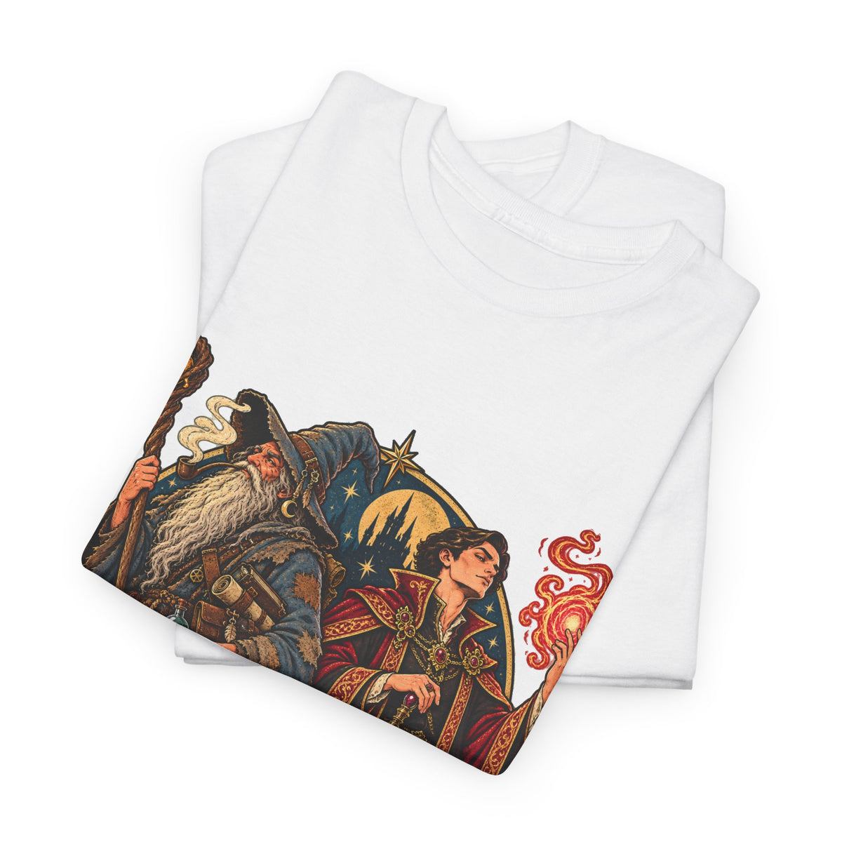 Wizards & Sorcerers RPG T-Shirt | The Only Difference Is Class