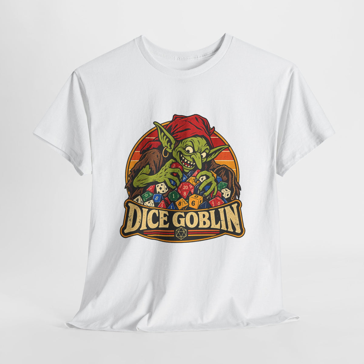 Dice Goblin Shirt – Funny Dice Hoarder & Tabletop RPG Tee