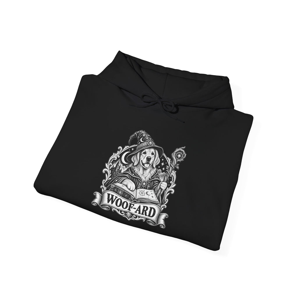 Woof-ard Dog Hoodie – Wizard Fantasy RPG Pullover