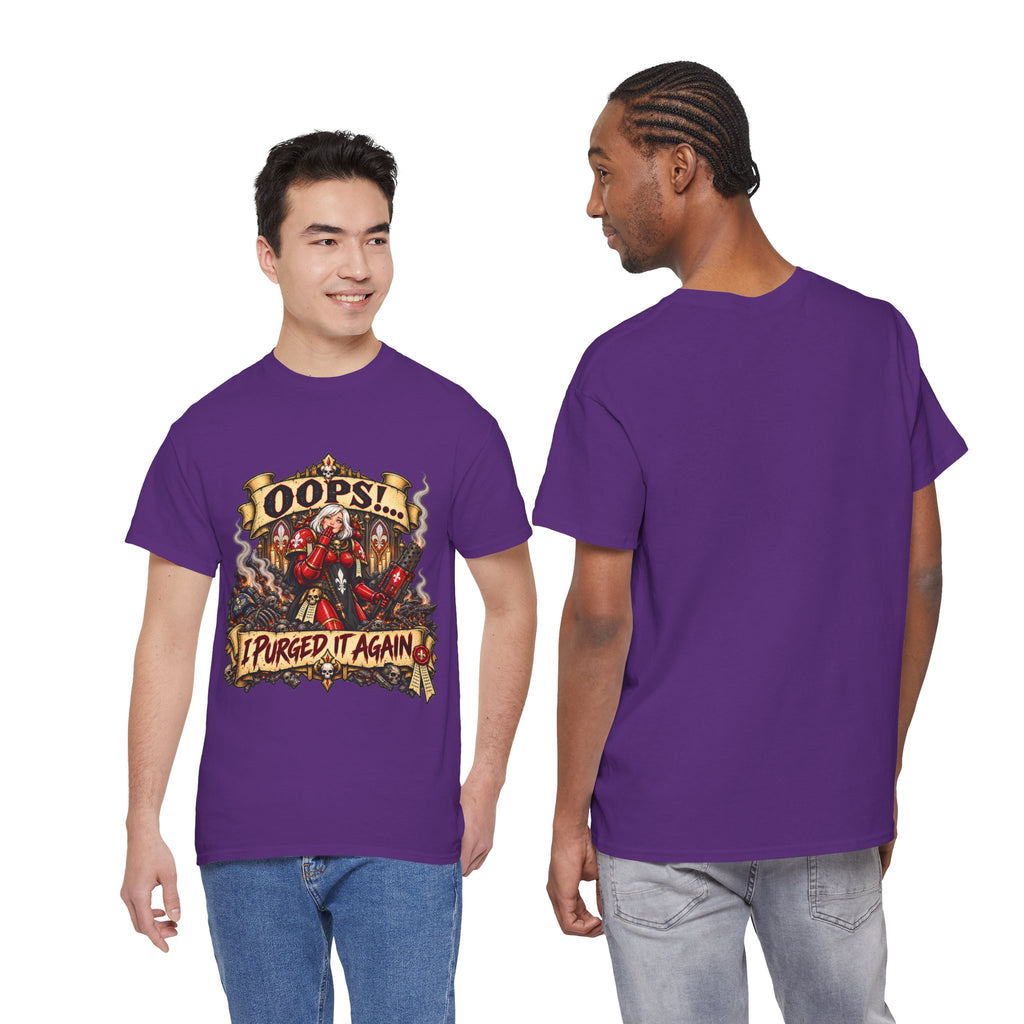Oops… I Purged It Again Shirt – Sisters of Battle Pop Parody Tee
