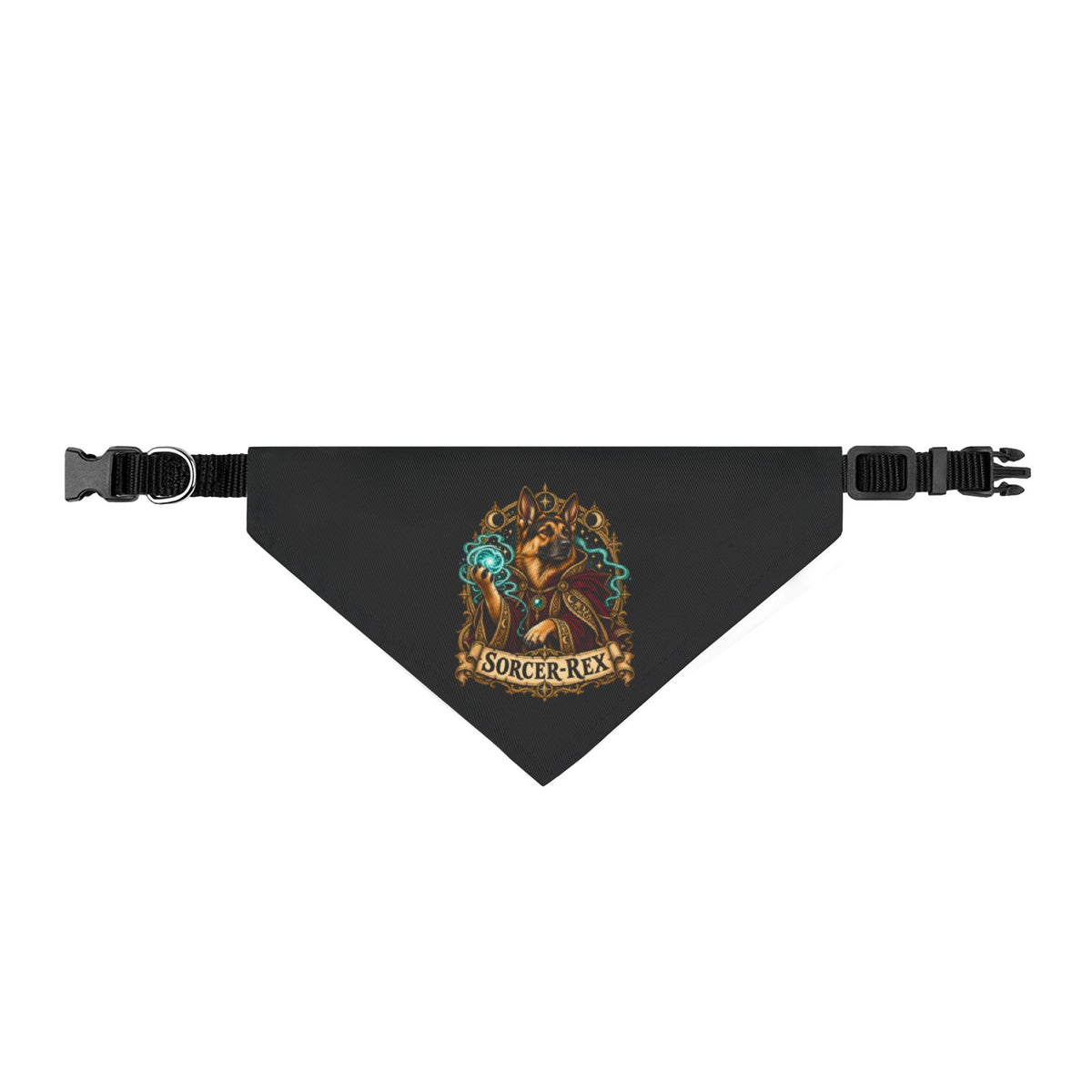 Sorcer-Rex Dog Bandana – Sorcerer Fantasy Pet Accessory