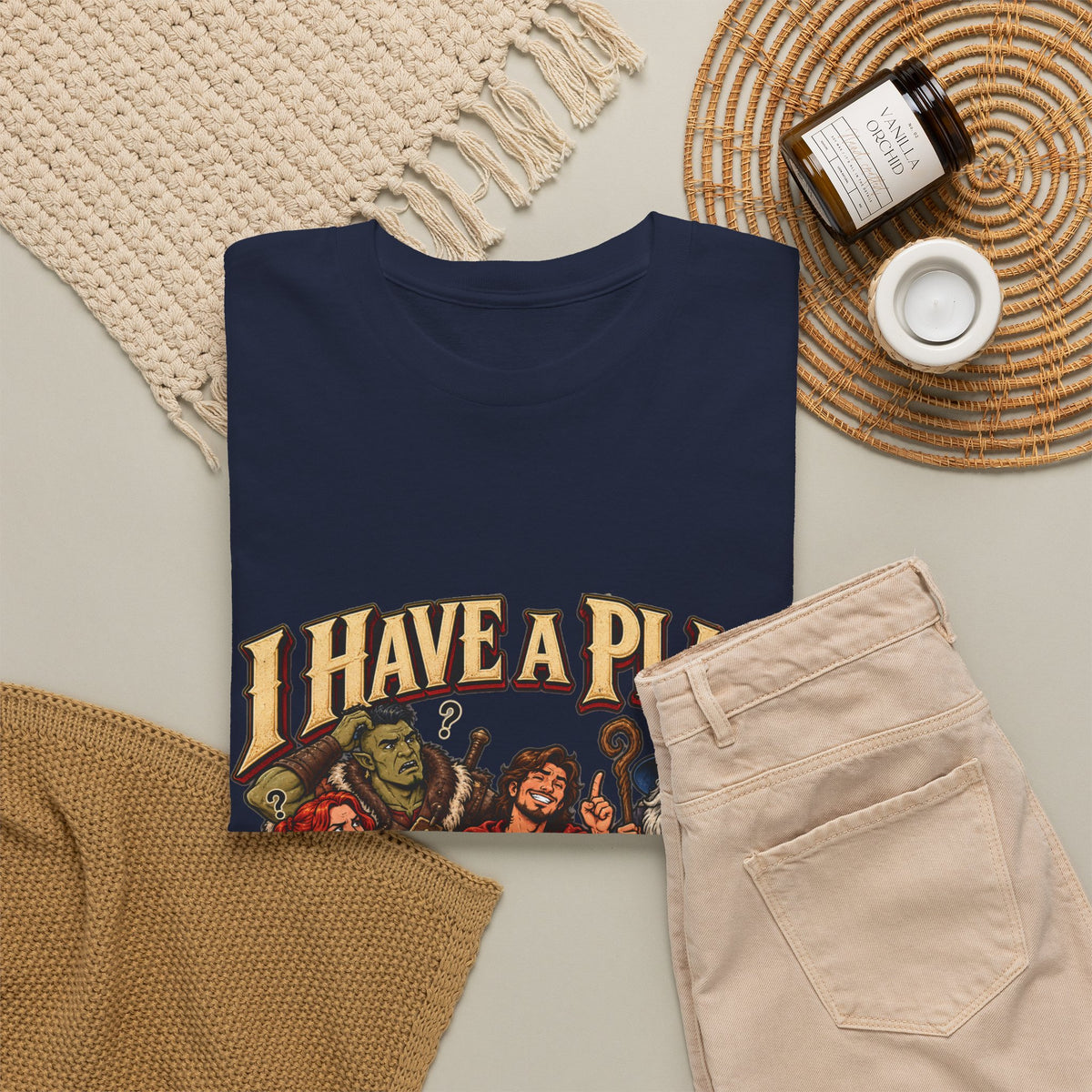 I Have a Plan (But It’s Not a Good One) | Funny RPG Party Tee