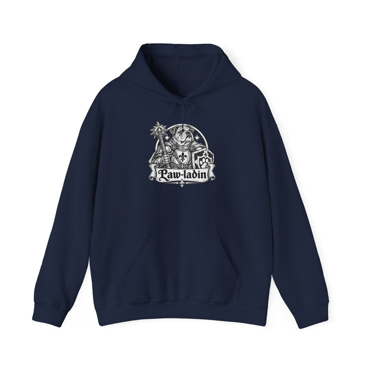 Paw-ladin Dog Hoodie – Paladin Fantasy RPG Pullover
