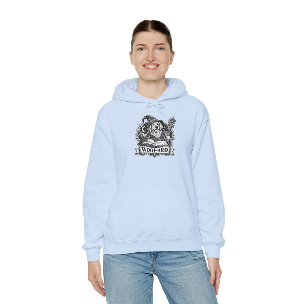 Woof-ard Dog Hoodie – Wizard Fantasy RPG Pullover