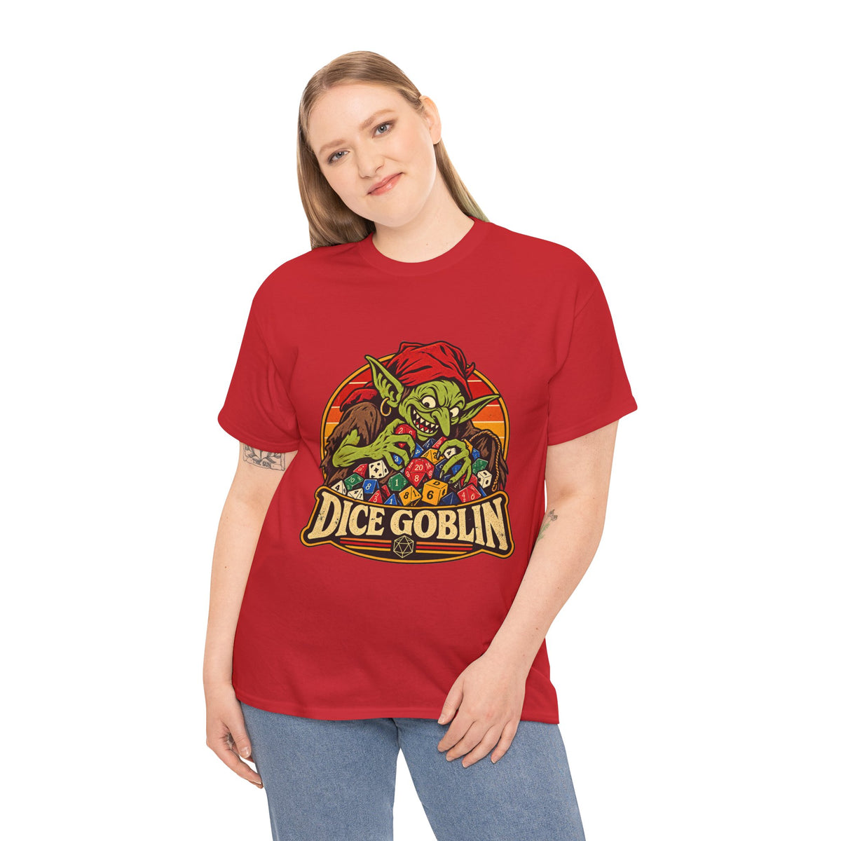 Dice Goblin Shirt – Funny Dice Hoarder & Tabletop RPG Tee