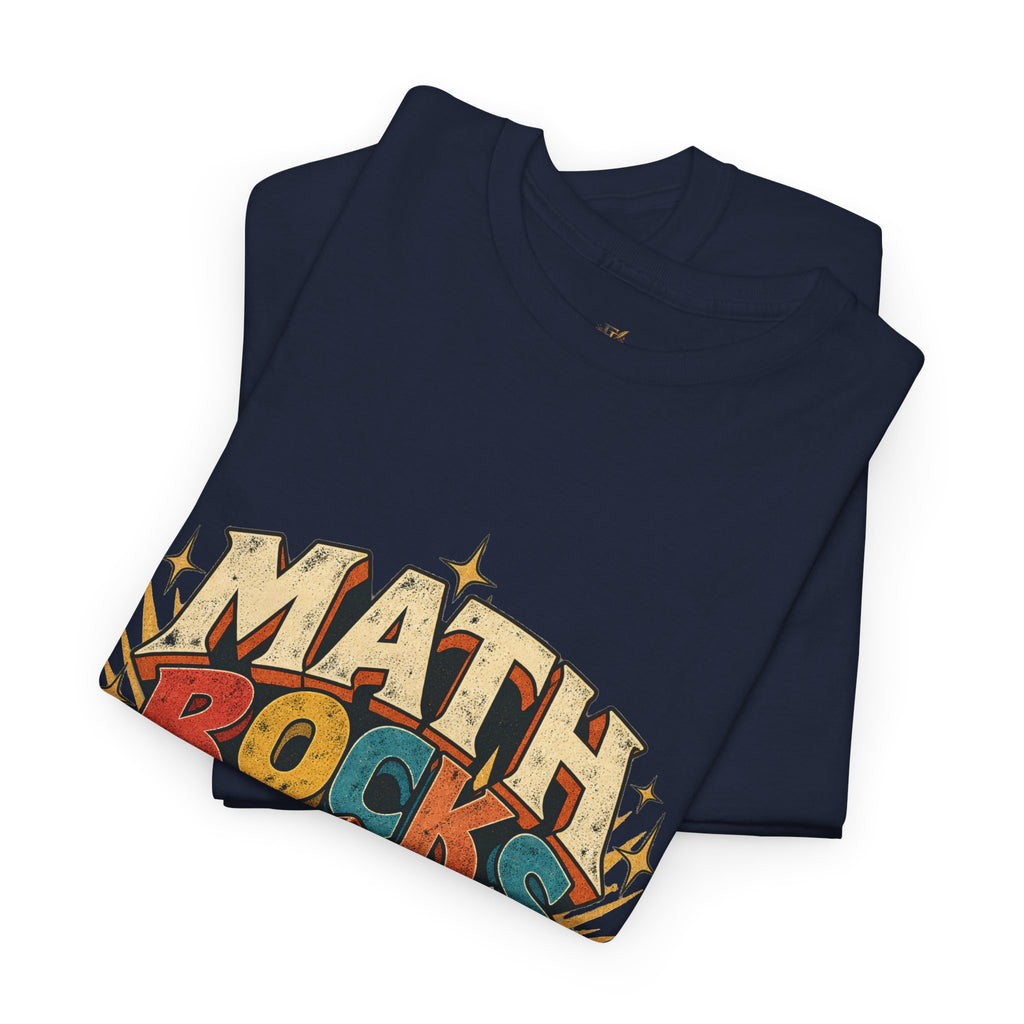 Math Rocks T-Shirt | Polyhedral Dice Gamer Tee