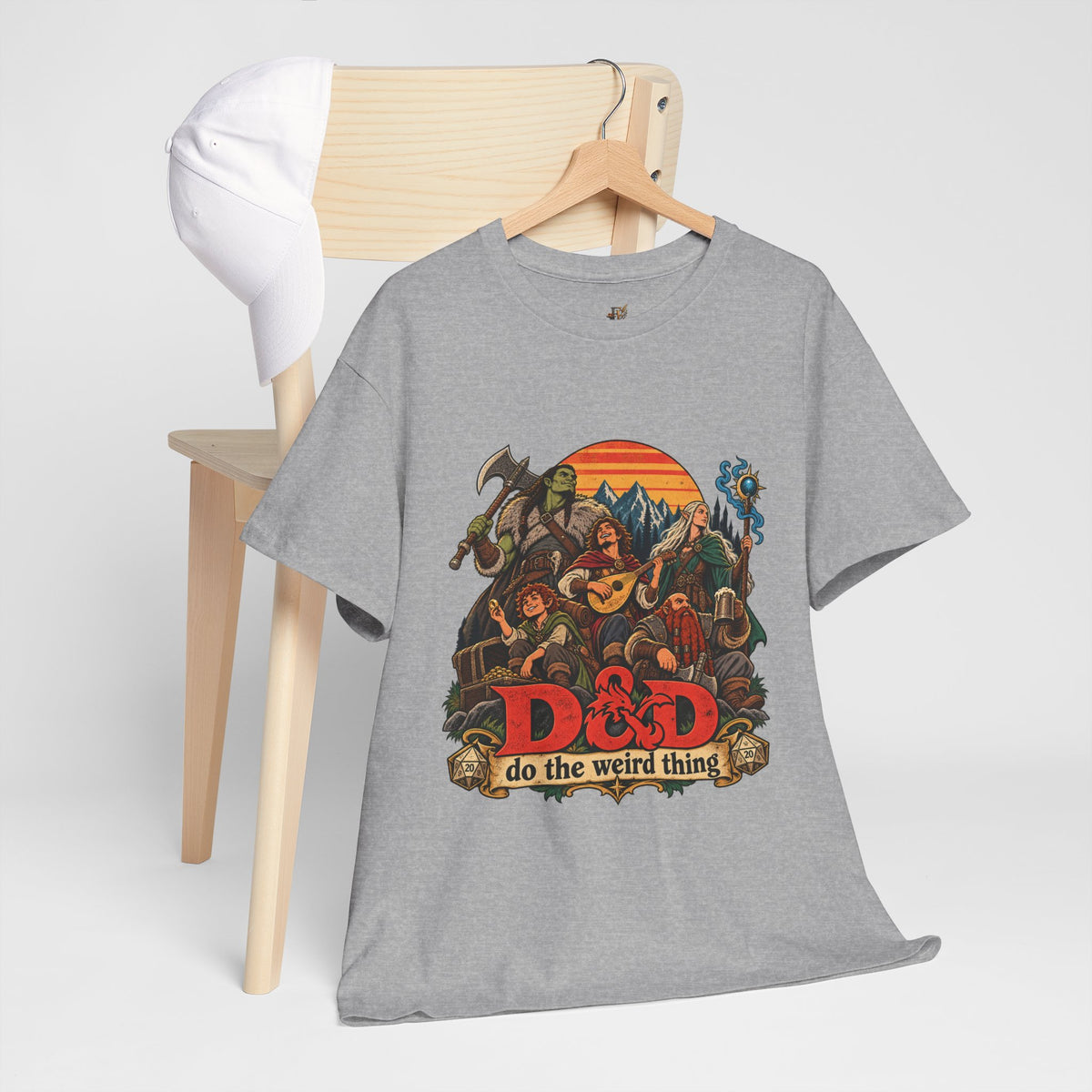 Do the Weird Thing T-Shirt – Funny Tabletop RPG Gamer Tee | Fantasy Roleplaying Shirt